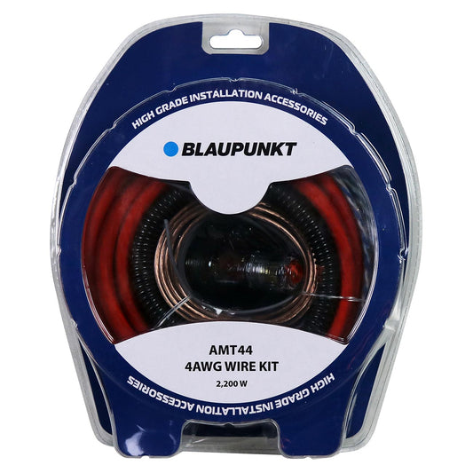 Blaupunkt 4-gauge Complete Amplifier Wire Kit - Red