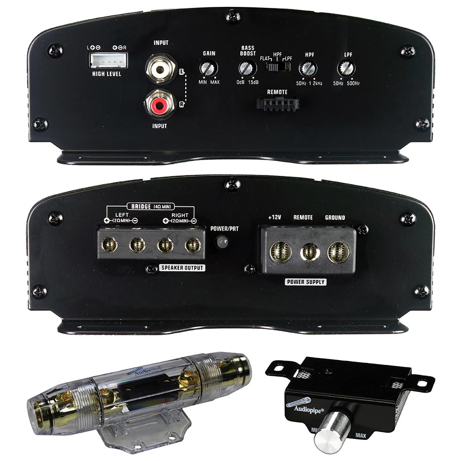Audiopipe 2ch Amplifier 2000w