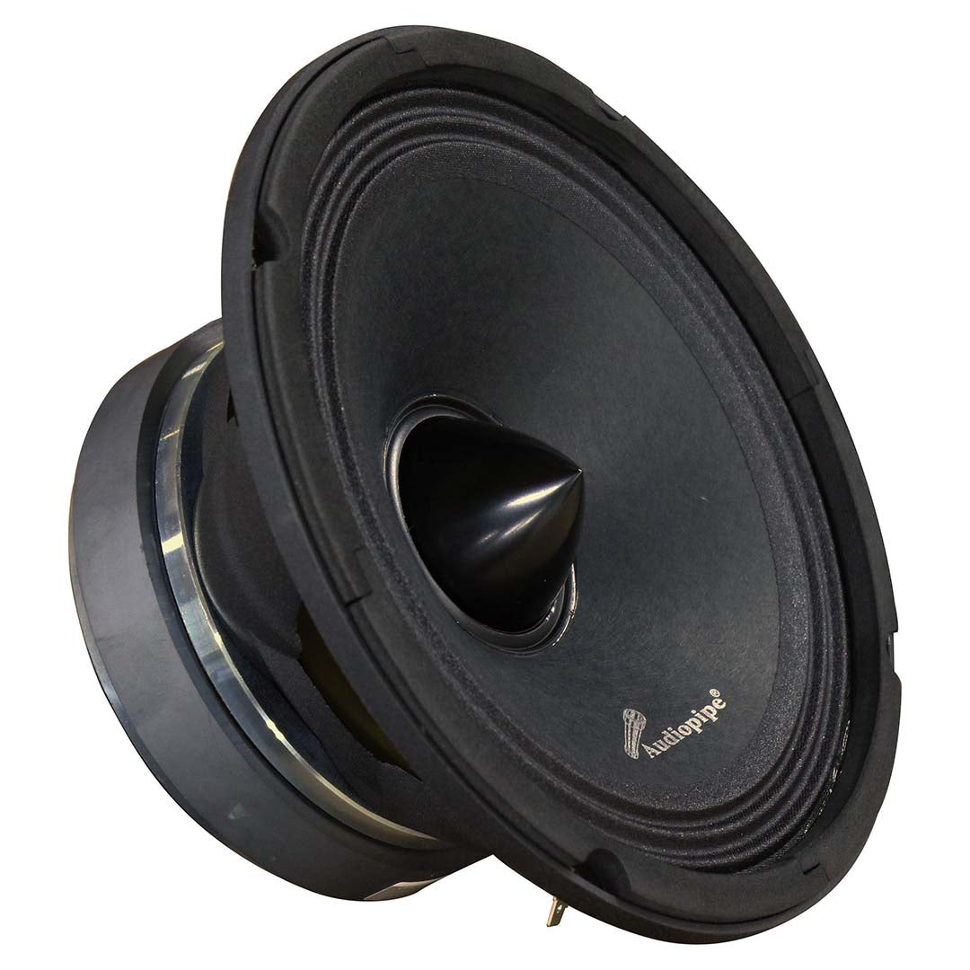 Audiopipe 8″ Low Mid Frequency "bullet" Speaker 250w Rms/500w Max 8 Ohm
