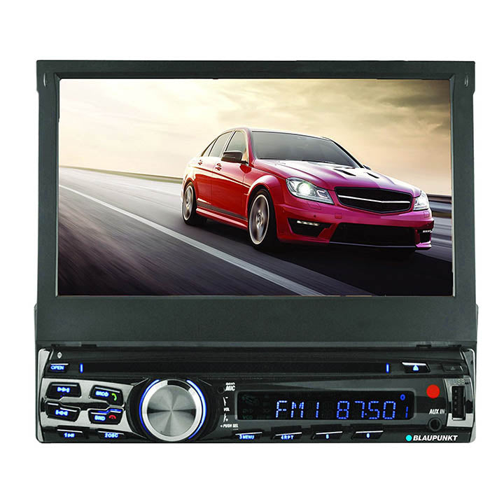 Blaupunkt Single Din Dvd/cd Receiver With 7" Touch Screen And Bluetooth