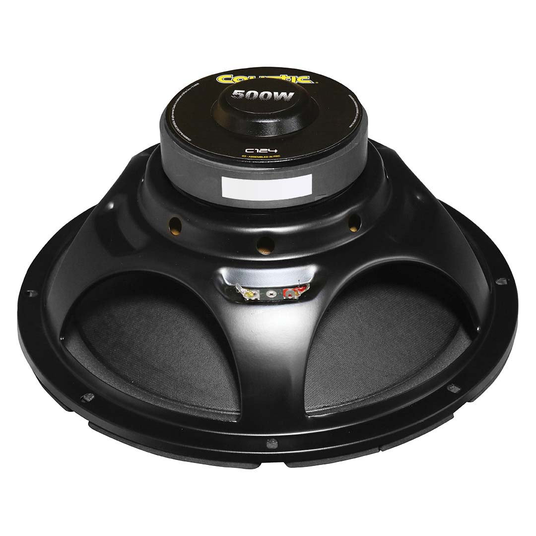 Coustic 12″ Woofer 250w Rms/500w Max Single 4 Ohm Voice Coil