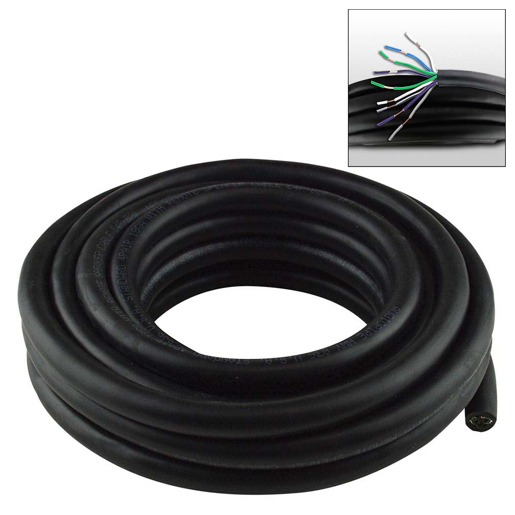 Audiopipe 20ft Speed Cable - 9 Conductor 18 Gauge Speaker/remote Wire