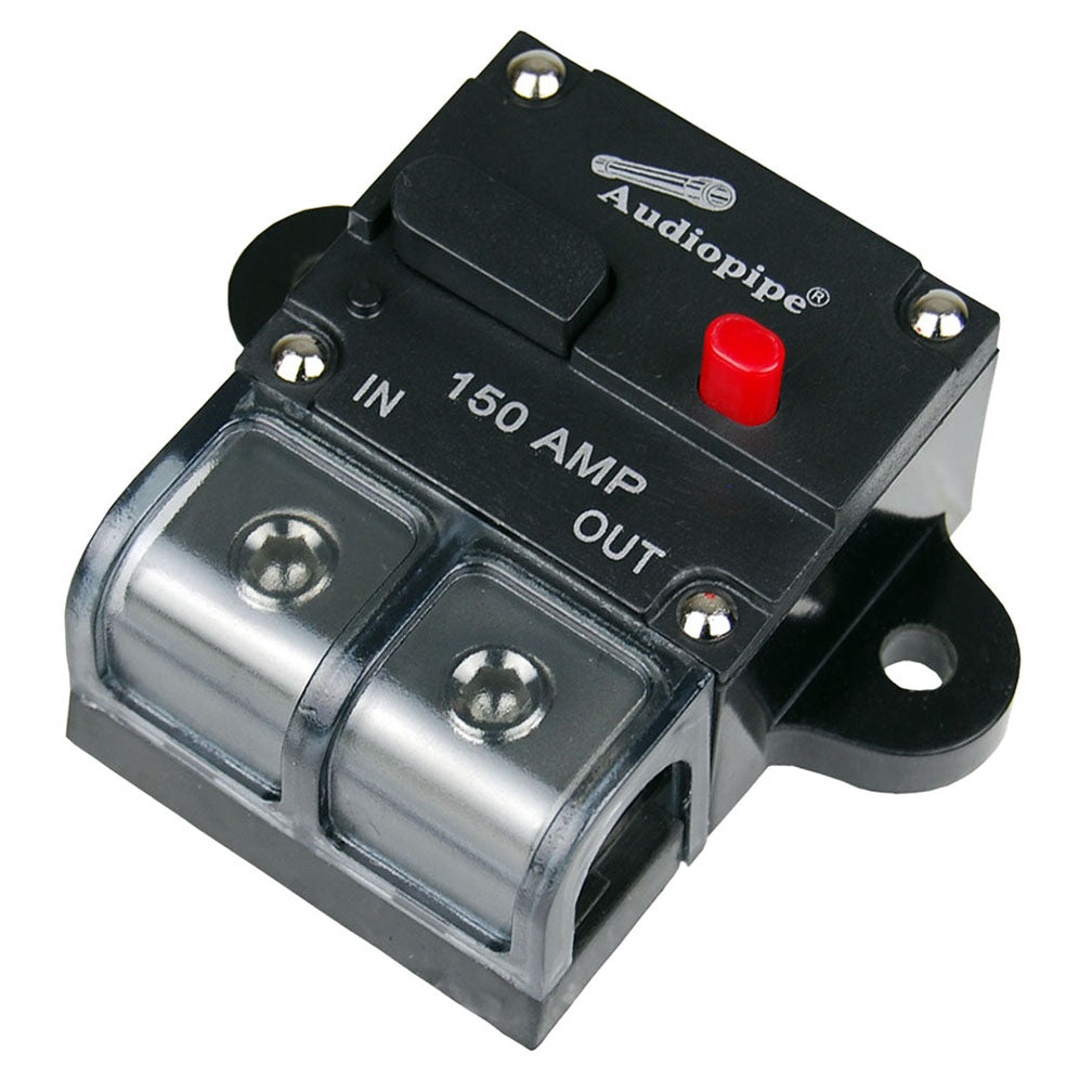 Audiopipe 150amp Manually Resettable Circuit Breaker