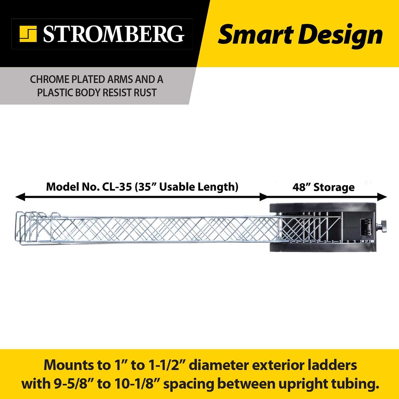 Stromberg Extend-a-line 35″ Clothes Dryer – Ladder Mounting