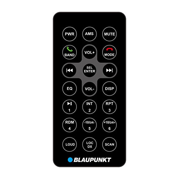 Blaupunkt Single Din Mechless Digital Media Receiver With Bluetooth