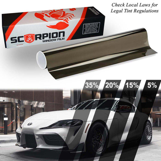 Scorpion Window Tint Carbon Plus Series 2-ply 20% 36″ X 100′ Roll