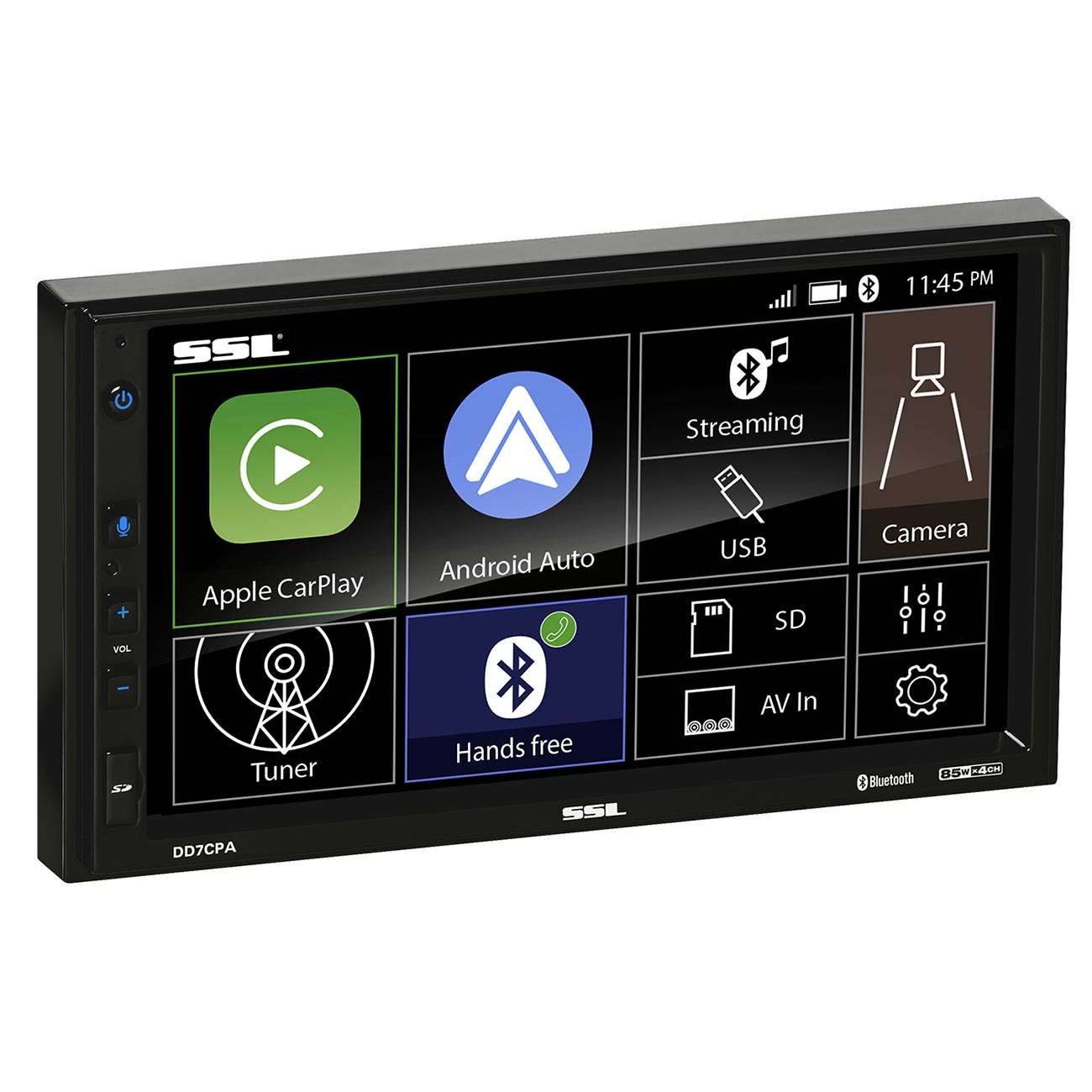 Sound Storm Double Din 7" Carplay/am/fm/ Bluetooth