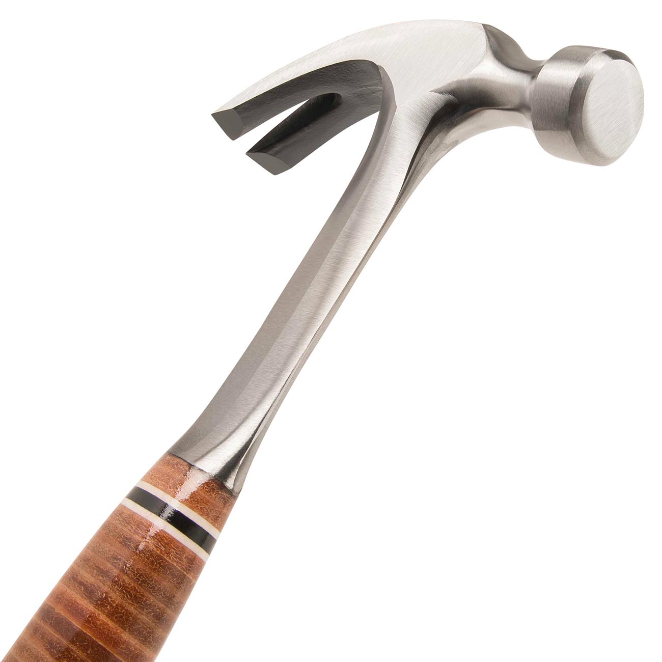 Estwing 16 Oz. Smooth Face Curved Claw Hammer - Leather Grip