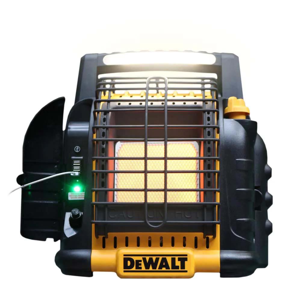 Mr. Heater Dewalt (dxh12b) 12000 Btu Cordless Portable Propane Radiant Heater (bare Tool)