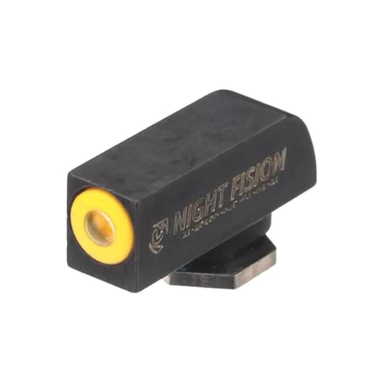 Night Fision Tritium Front Sight Only For Glock 17/19/34/43/48 - Yellow Tritium Front Ring