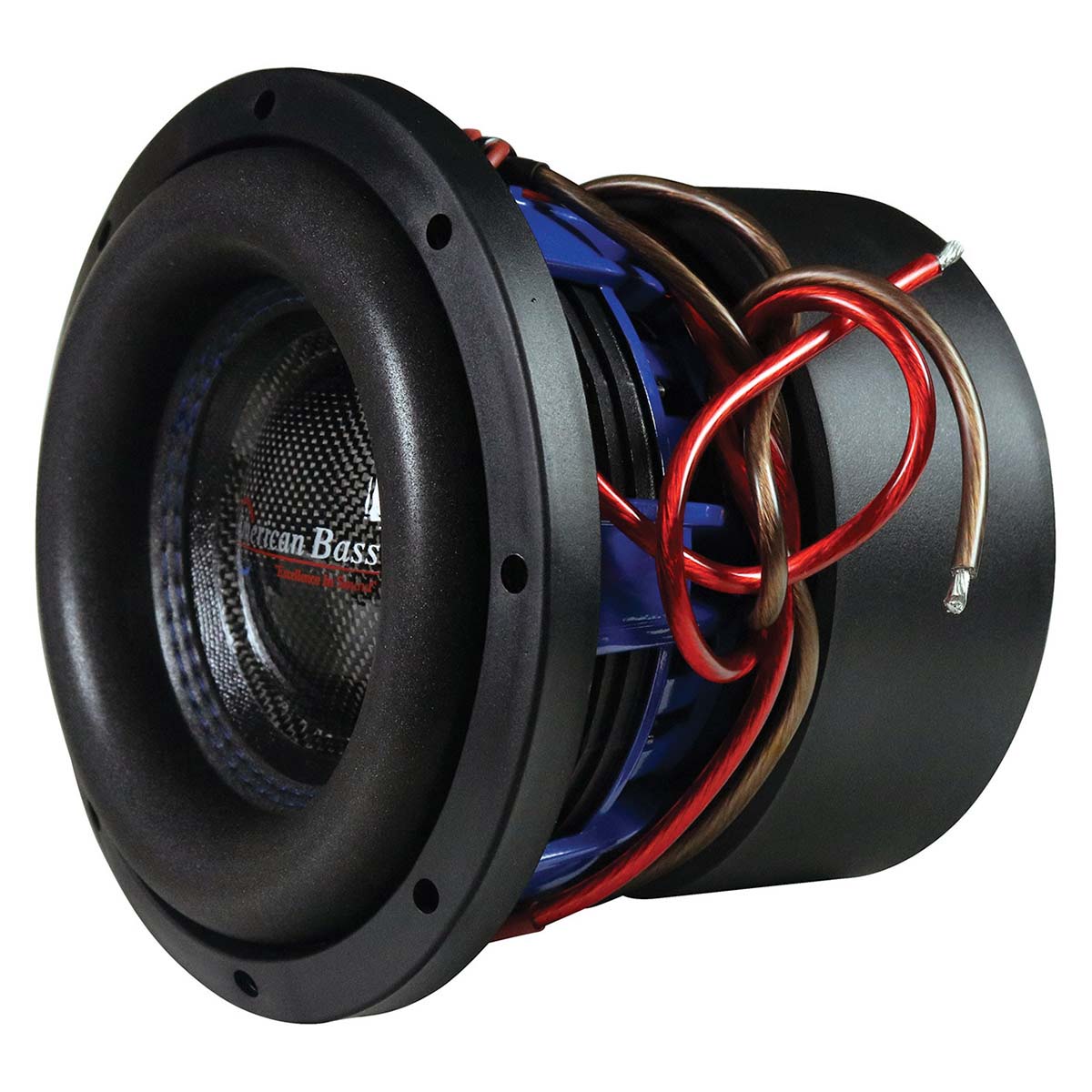 American Bass 8″ Woofer 400w Rms/800w Max Dual 4 Ohm Voice Coils