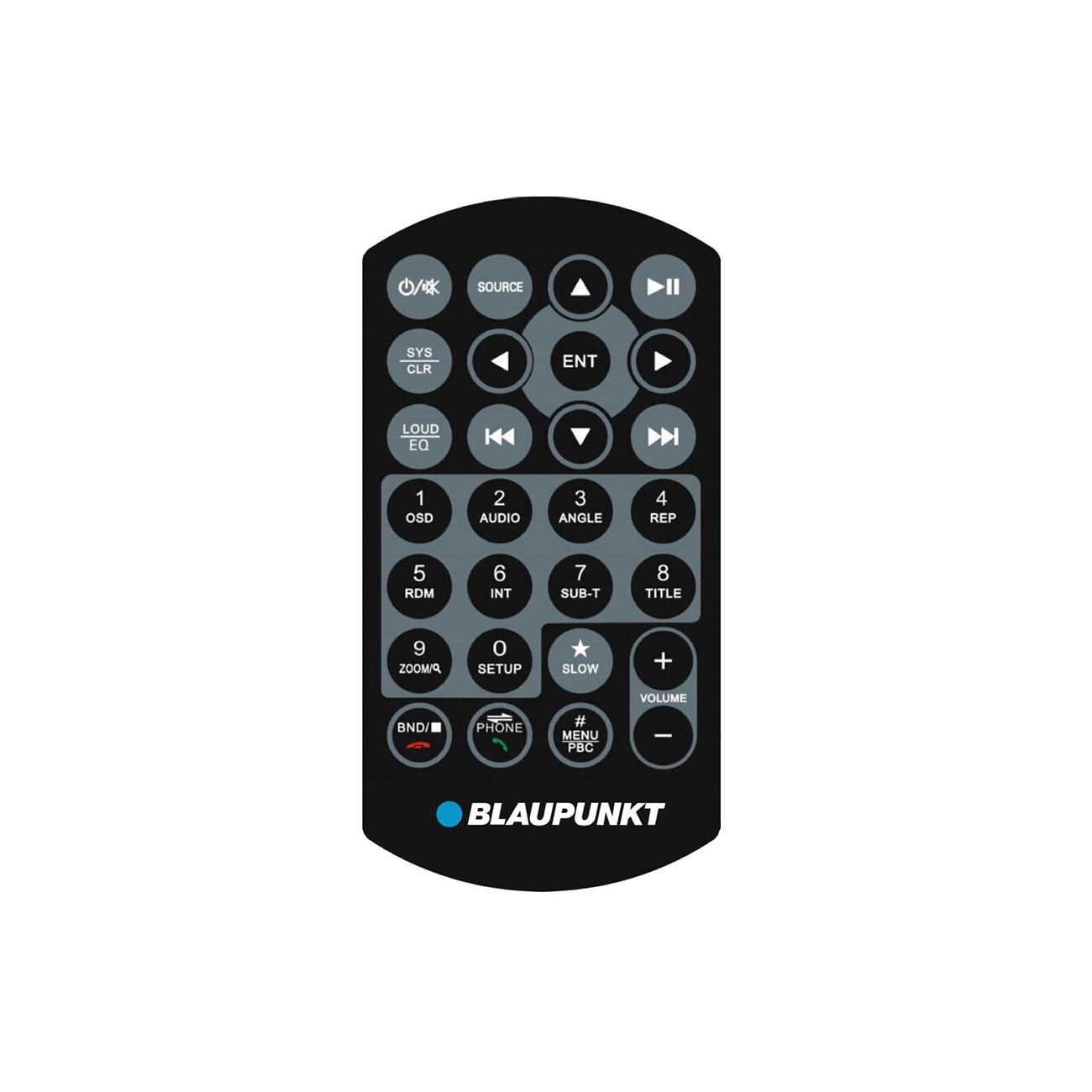 Blaupunkt 6.2” Double Din Fixed Face Touchscreen Dvd Receiver With Bluetooth Usb/sd Inputs & Remote