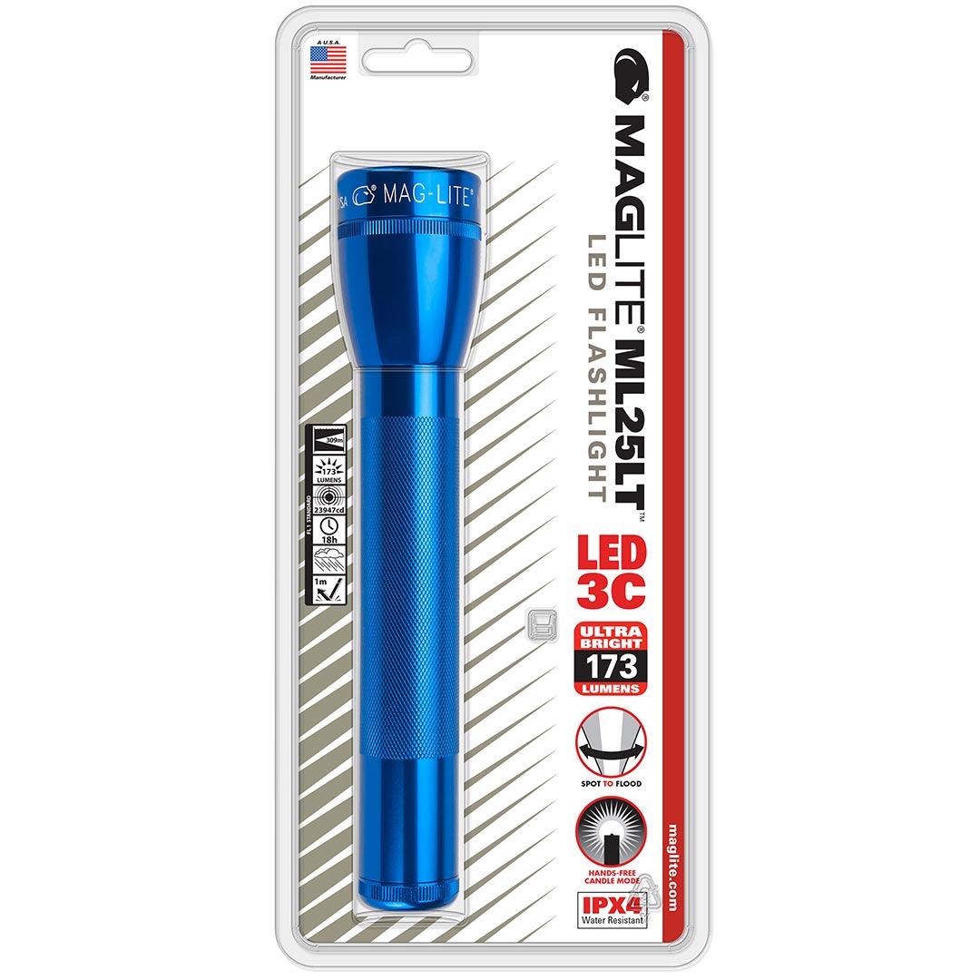 Maglite Led 3-cell C Flashlight Blue