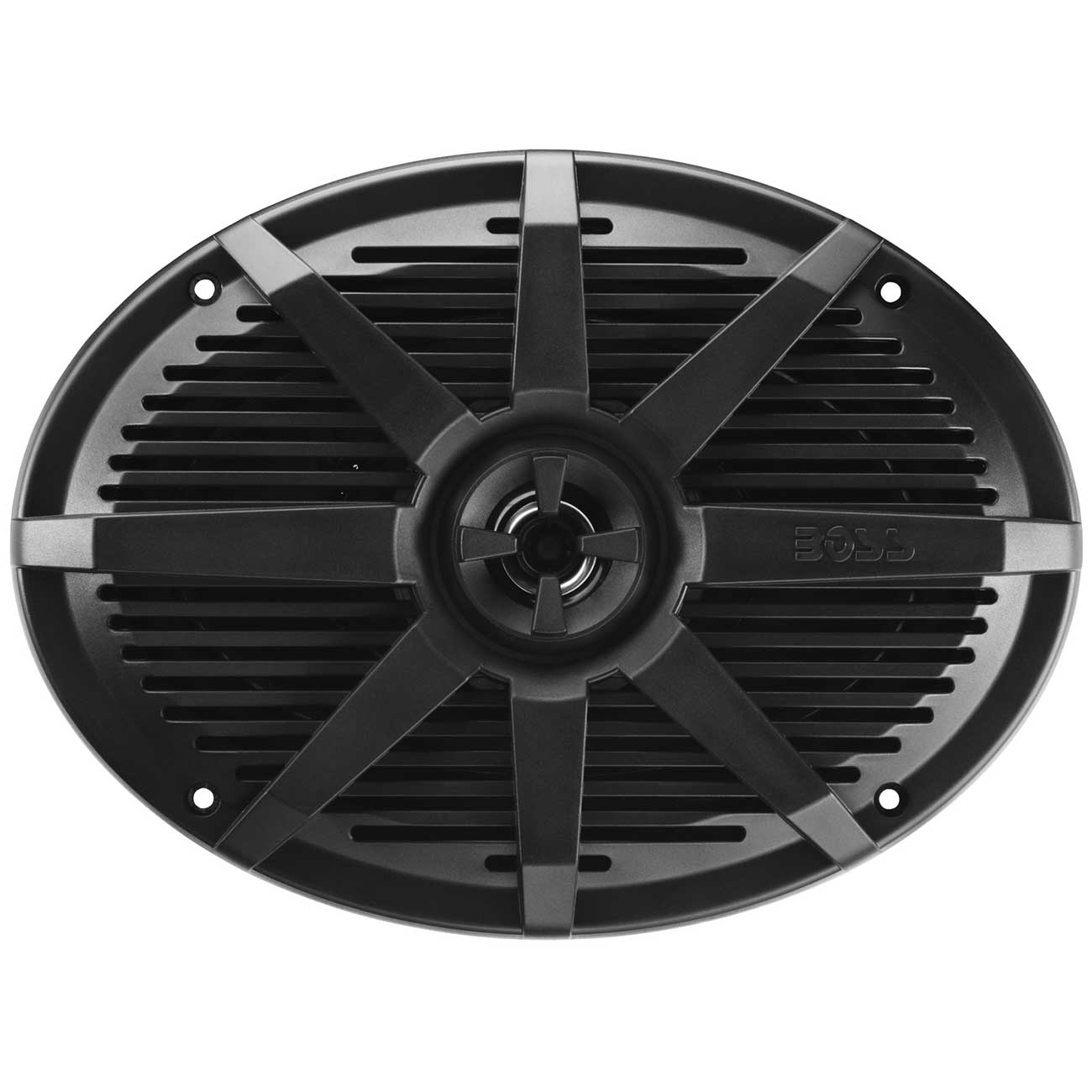 Boss 6x9" 2-way Coaxial Marine Speaker 350w (black)