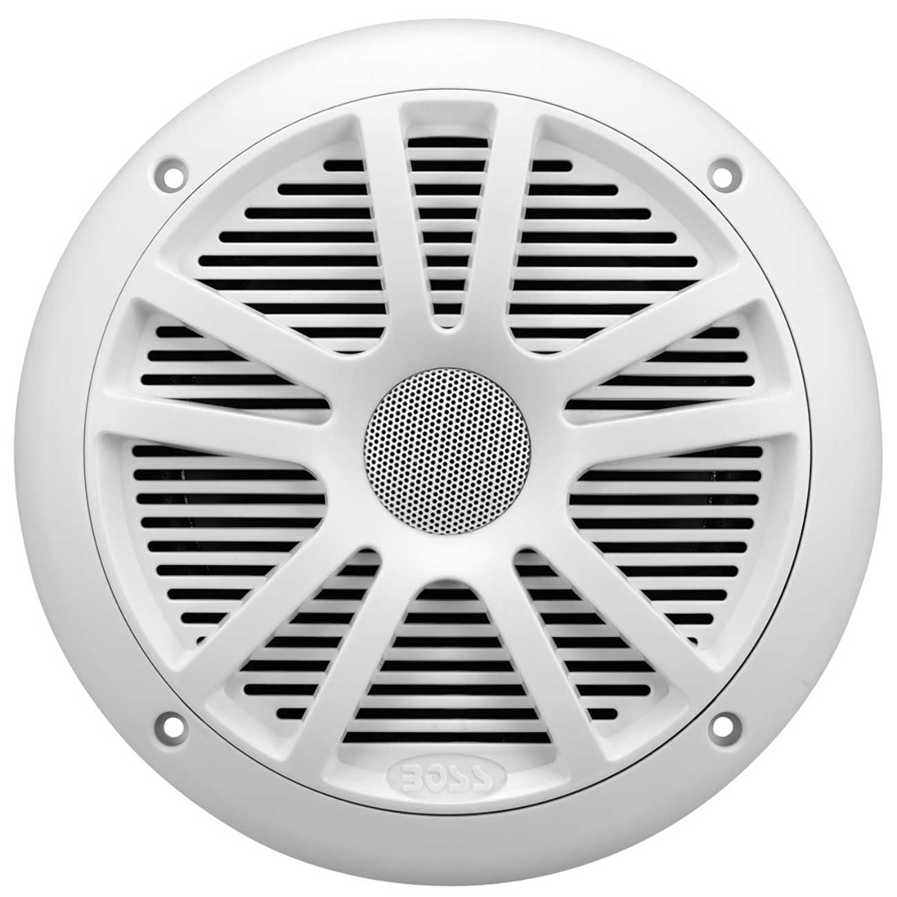 Boss Audio Marine 6.5” Dual Cone Speakers (white)