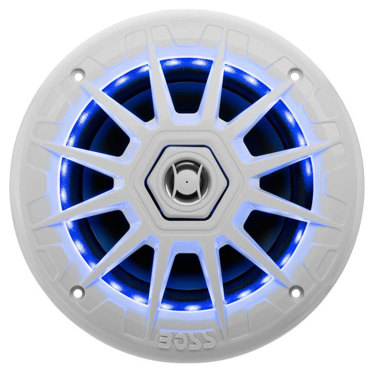Boss Audio Marine 6.5” 2-way Speaker With Rgb Led Illumination (white)