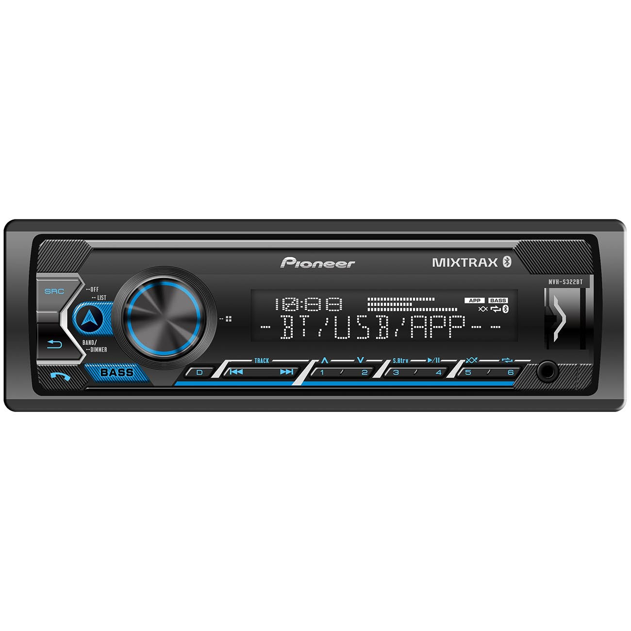 Pioneer Detachable Face Mechless Am/fm Receiver With Smart Sync App Mixtrax & Bluetooth