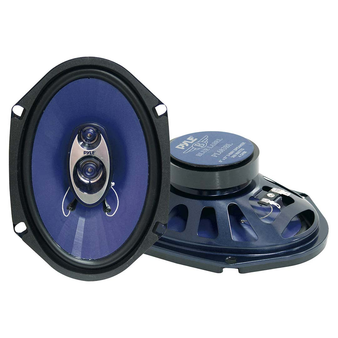 Pyle 6 X 8" 3-way Speakers - Blue Label Series