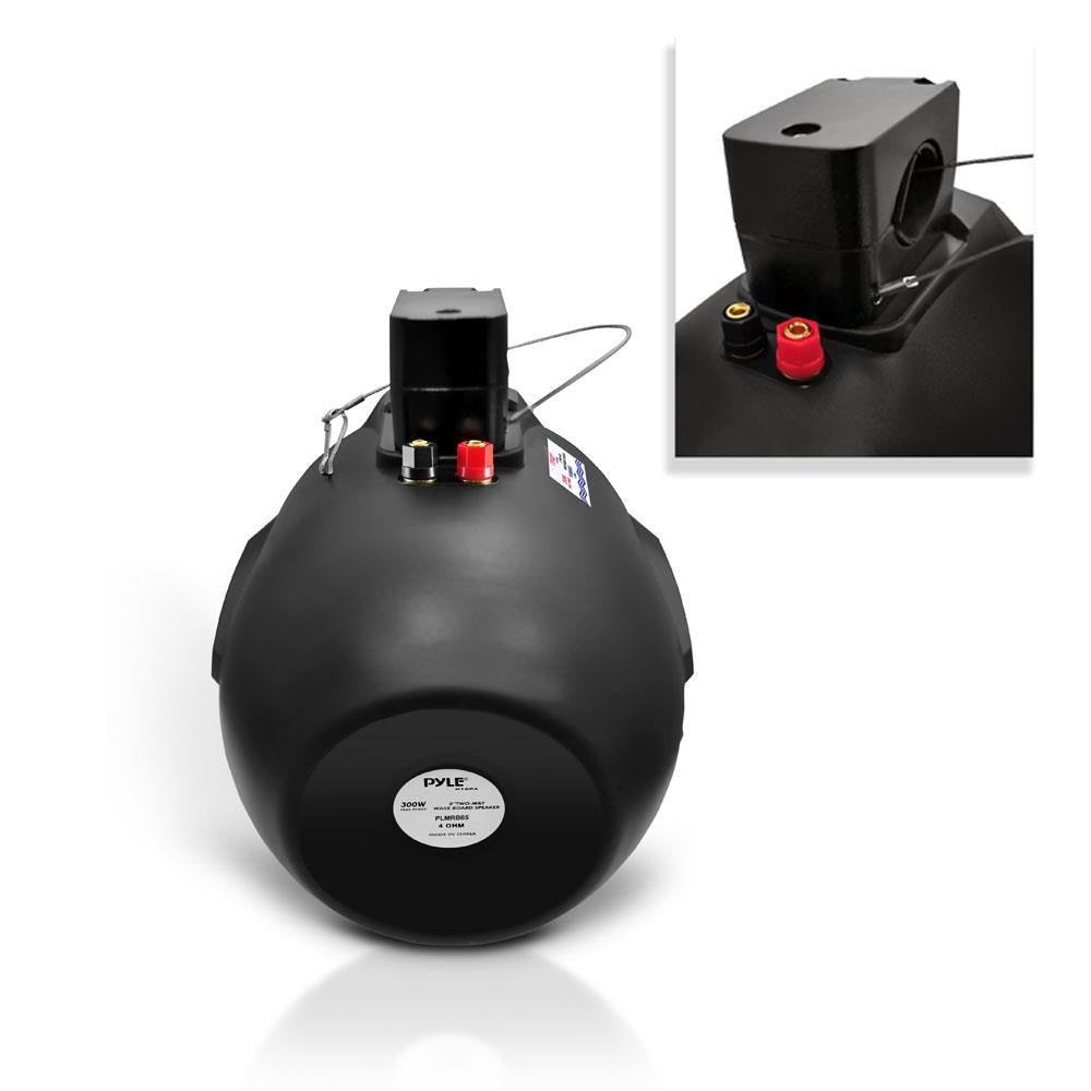 Pyle Marine 6.5” 2-way Wakeboard Speaker (black)