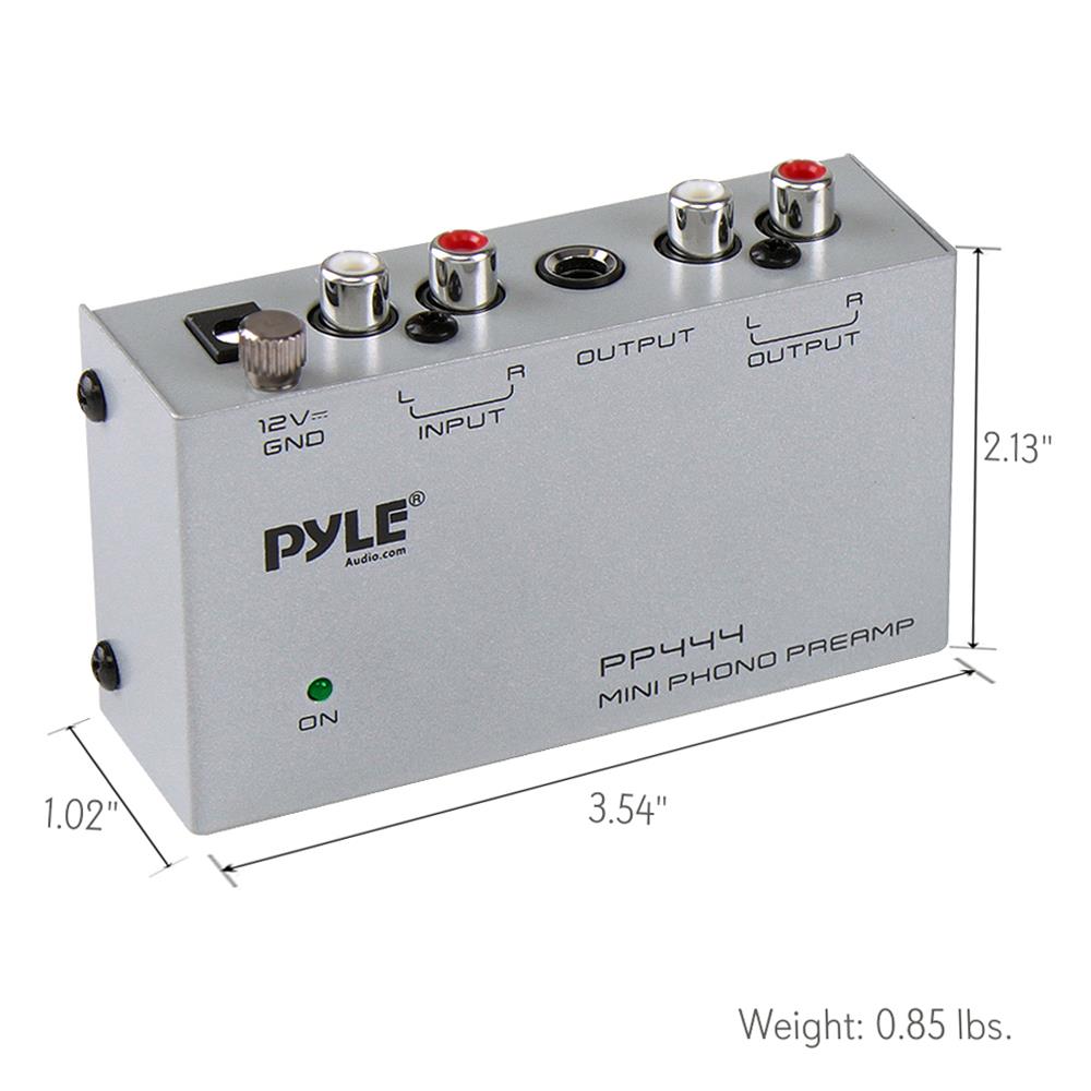 Pyle Pro Turntable Preamplifier
