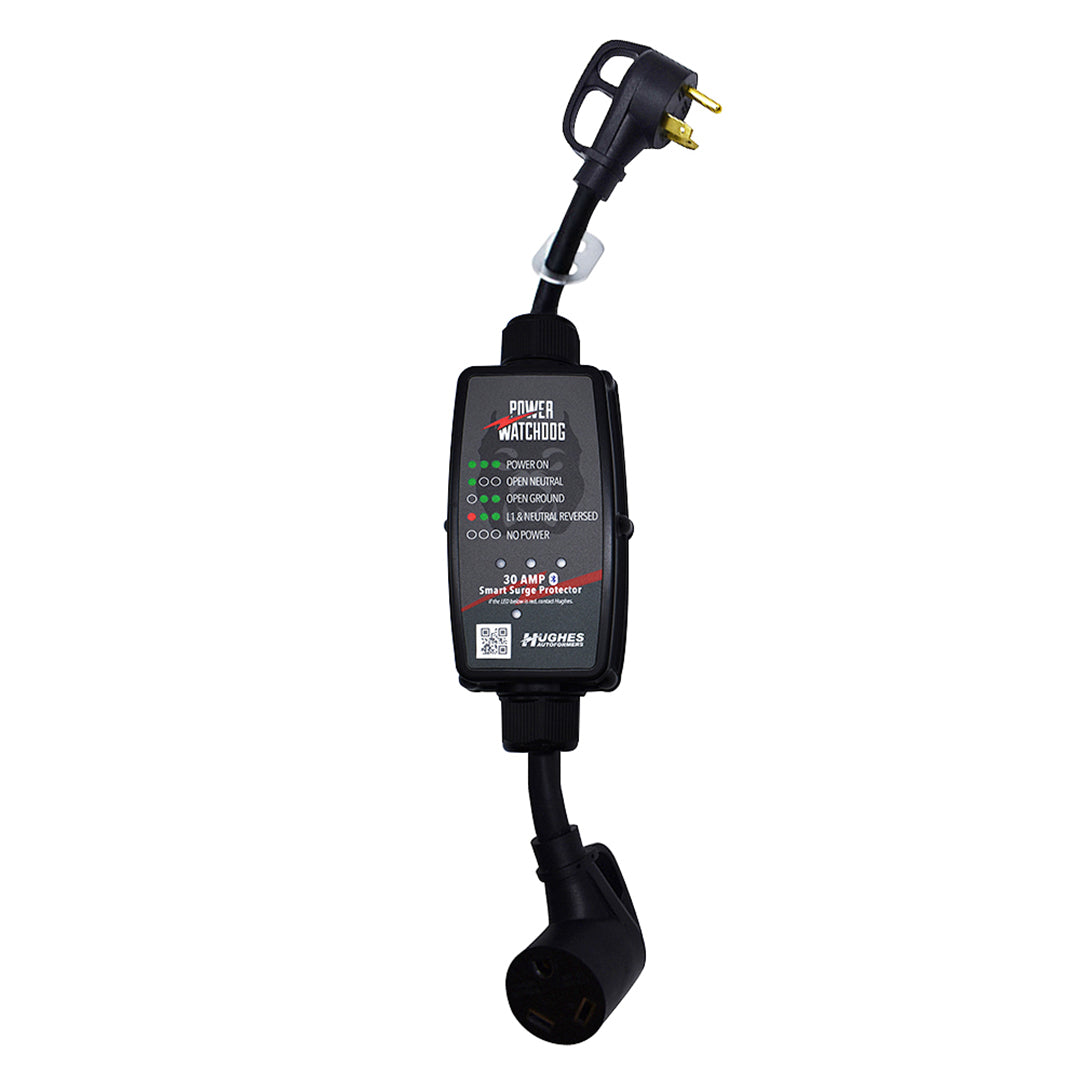 Hughes Power Watchdog Bluetooth Portable Surge Protector - 30 Amp