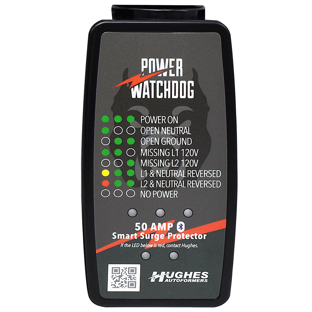 Hughes Power Watchdog Bluetooth Portable Surge Protector - 50 Amp