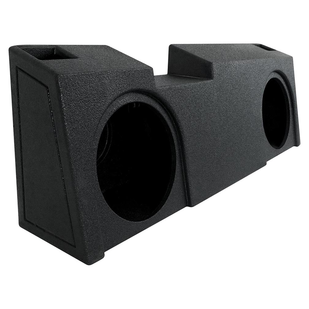 Qpower “qbomb” Chevy/gmc Crew Cab Or Double Cab ’19-'22 Dual 10″ Vented Empty Woofer Box