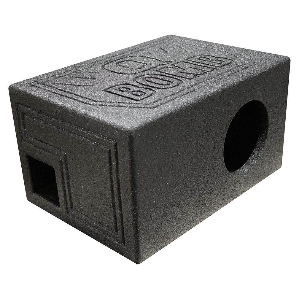 Qpower Single 6.5" Enclosure Vented Qbomb With Spray Liner