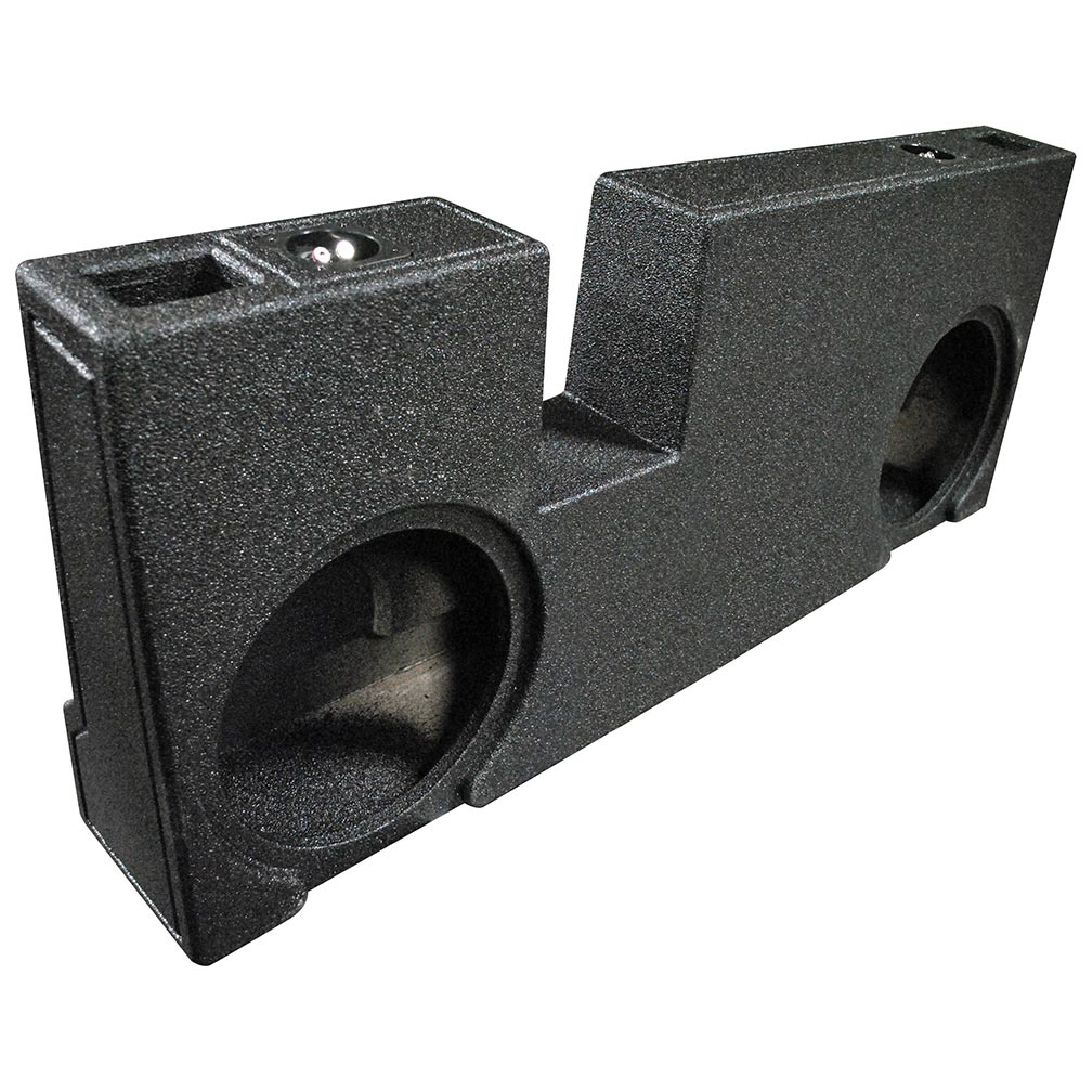 Qpower “q-bomb” Toyota Tundra Double Cab '07 - '22 Dual 10” Ported Woofer Enclosure