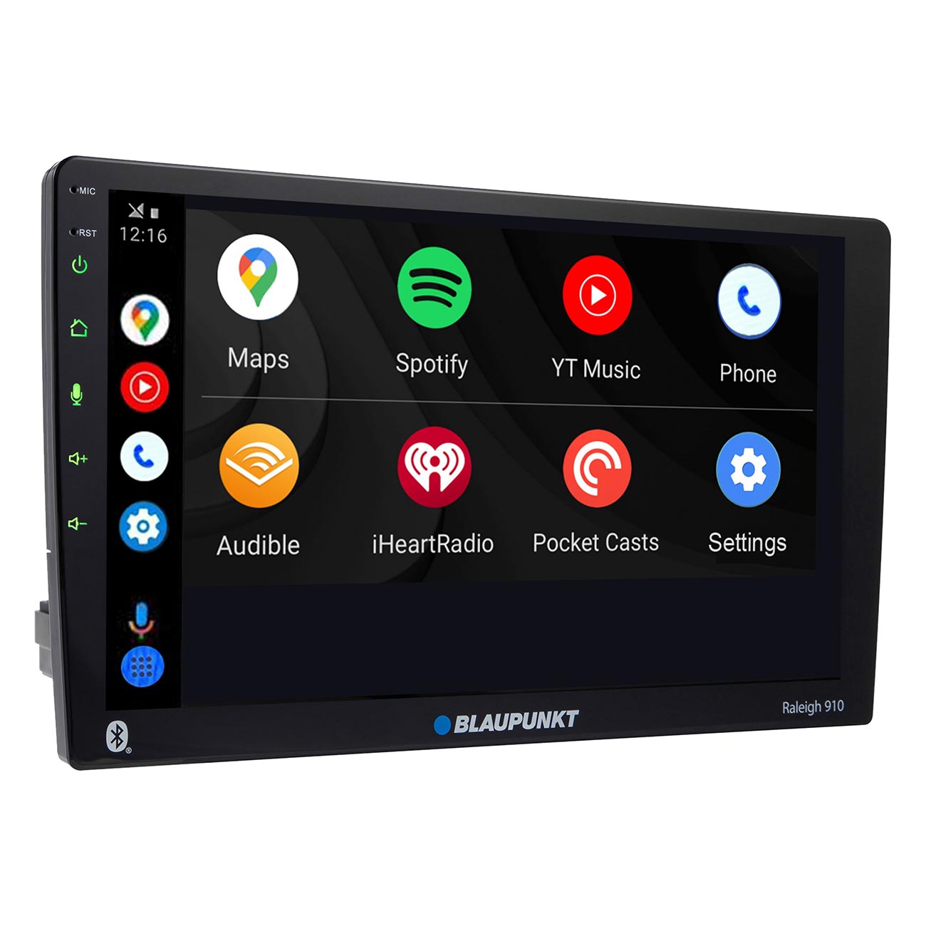 Blaupunkt 10.1” Double Din Mechless Receiver With Wireless Apple Carplay / Android Auto & Bluetooth