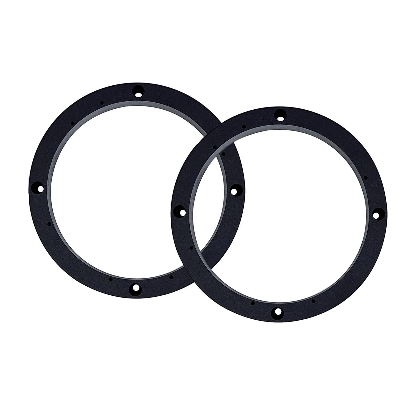 Audiopipe 6.5" Universal Speaker Space Rings - Adds 1" Extra Mounting Depth