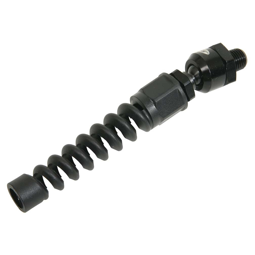 Flexzilla Pro Air Hose Reusable Fitting W/ Ball Swivel 1/4in Barb 1/4in Mnpt