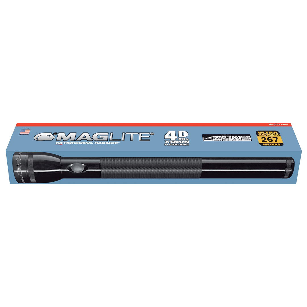 Maglite Xenon 4-cell D Flashlight Blue