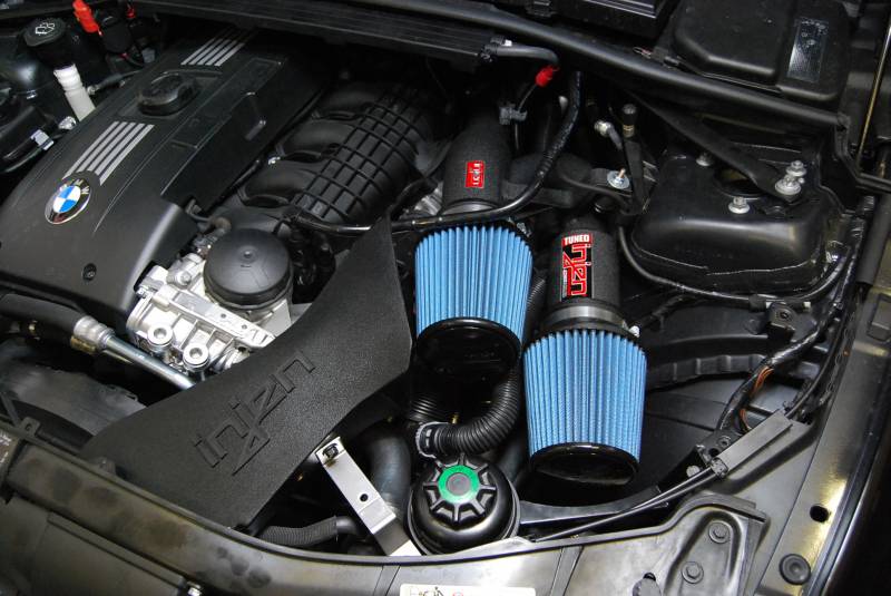 Injen Black And Blue Air Intake System - Bmw Twin Turbo