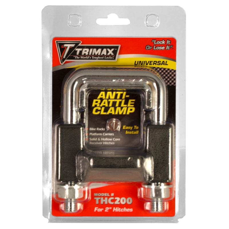 Trimax Universal Hollow & Solid Core Anti-rattle Clamp For 2 Hitch