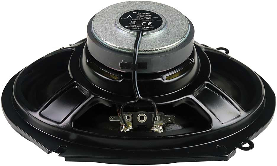 Pioneer 6x8" 4-way 350w Max Pair No Grills