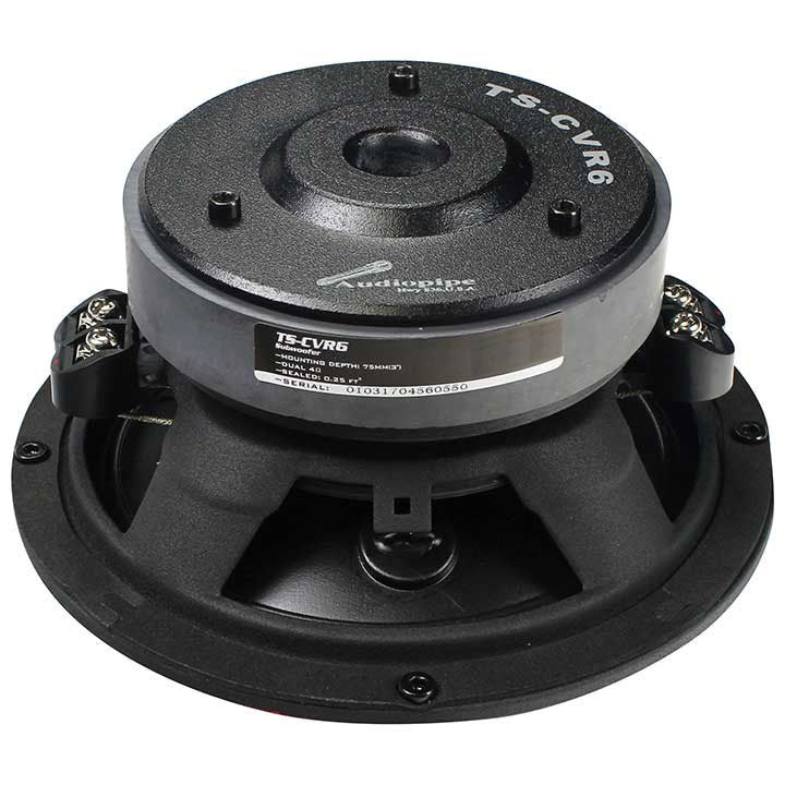 Audiopipe 6"  Woofer 150w Max 4 Ohm Dvc Sold Each