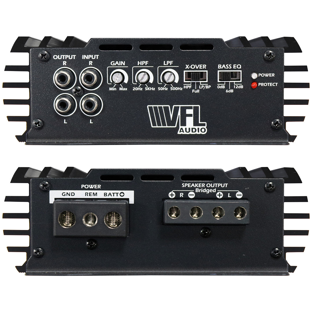 Vfl Audio Amplifier 2 Channel 2000 Watts Max