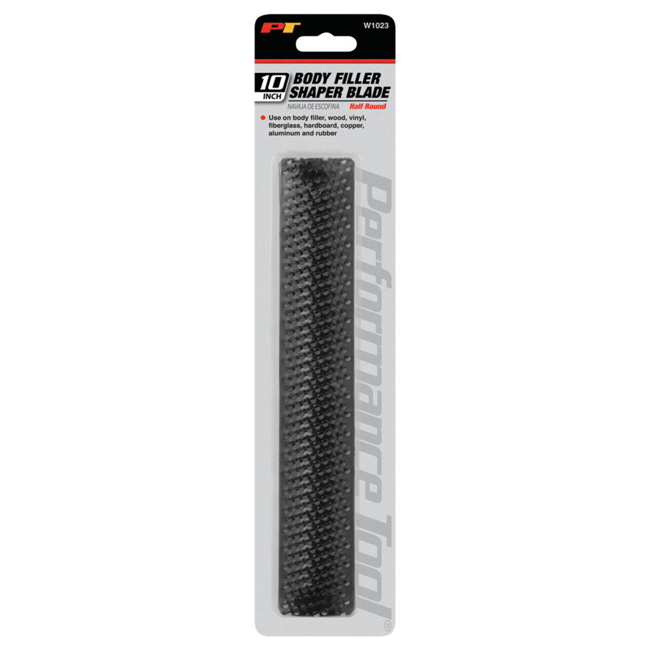 Performance Tool 10" Half Round File Blade