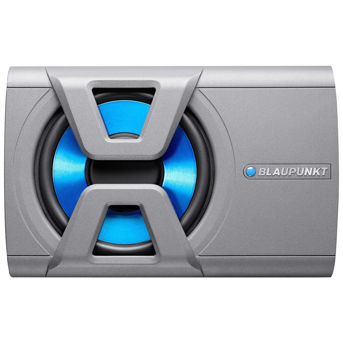 Blaupunkt Blue Magic 8" Amplified Subwoofer Enclosure – Underseat 300w Max