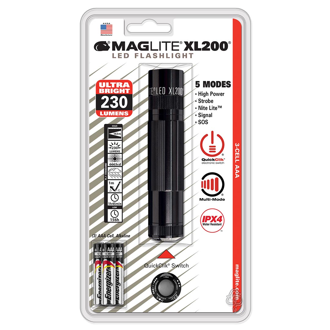 Maglite Led 3-cell Aaa Flashlight - Black