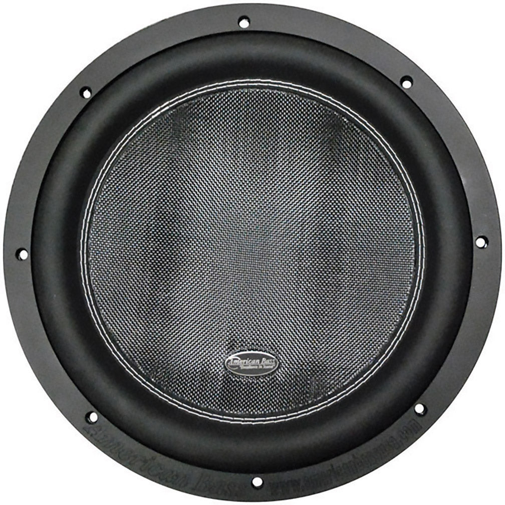 American Bass 12" Woofer 1200w Rms/2400w Max Dual 4 Ohm Voice Coils