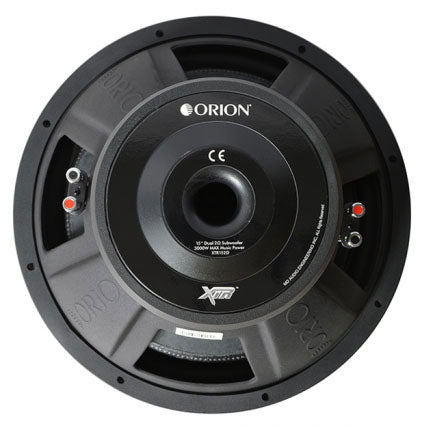 Orion Xtr 15" Woofer 2 Ohm Dvc