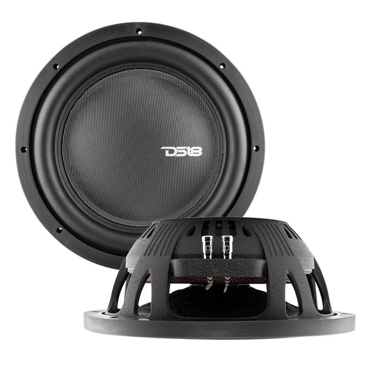 DS18 12″ Shallow Mount Woofer, 800W RMS/1600W Max, Single 4 Ohm Voice Coil