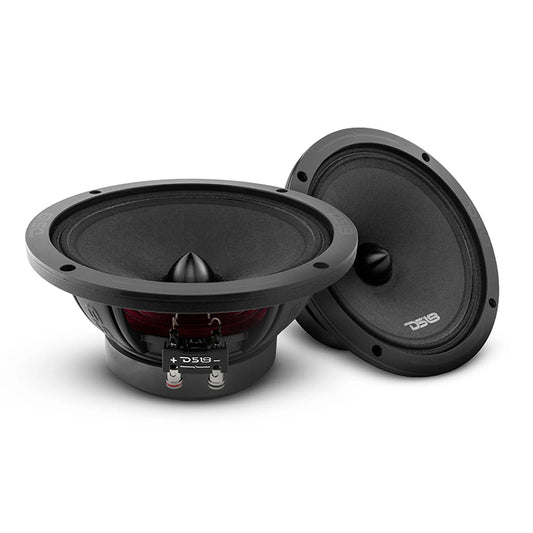 DS18 8″ Midrange Loudspeaker with Bullet, 350W RMS / 700W Max, 4 Ohm