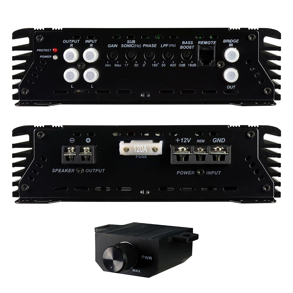 SPL Audio Monoblock Amplifier, 2500W RMS/5000W MAX