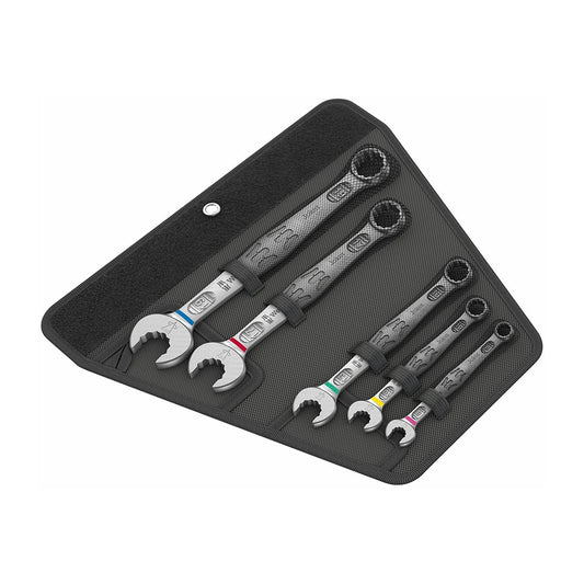 Wera Metric Combination Wrench Set (5 Piece Set)