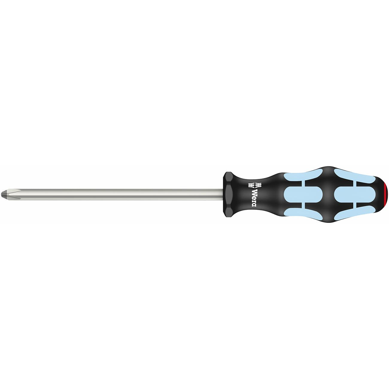 Wera Screwdriver: Phillips Ph3 X 150mm - Stainless Steel With Lasertip