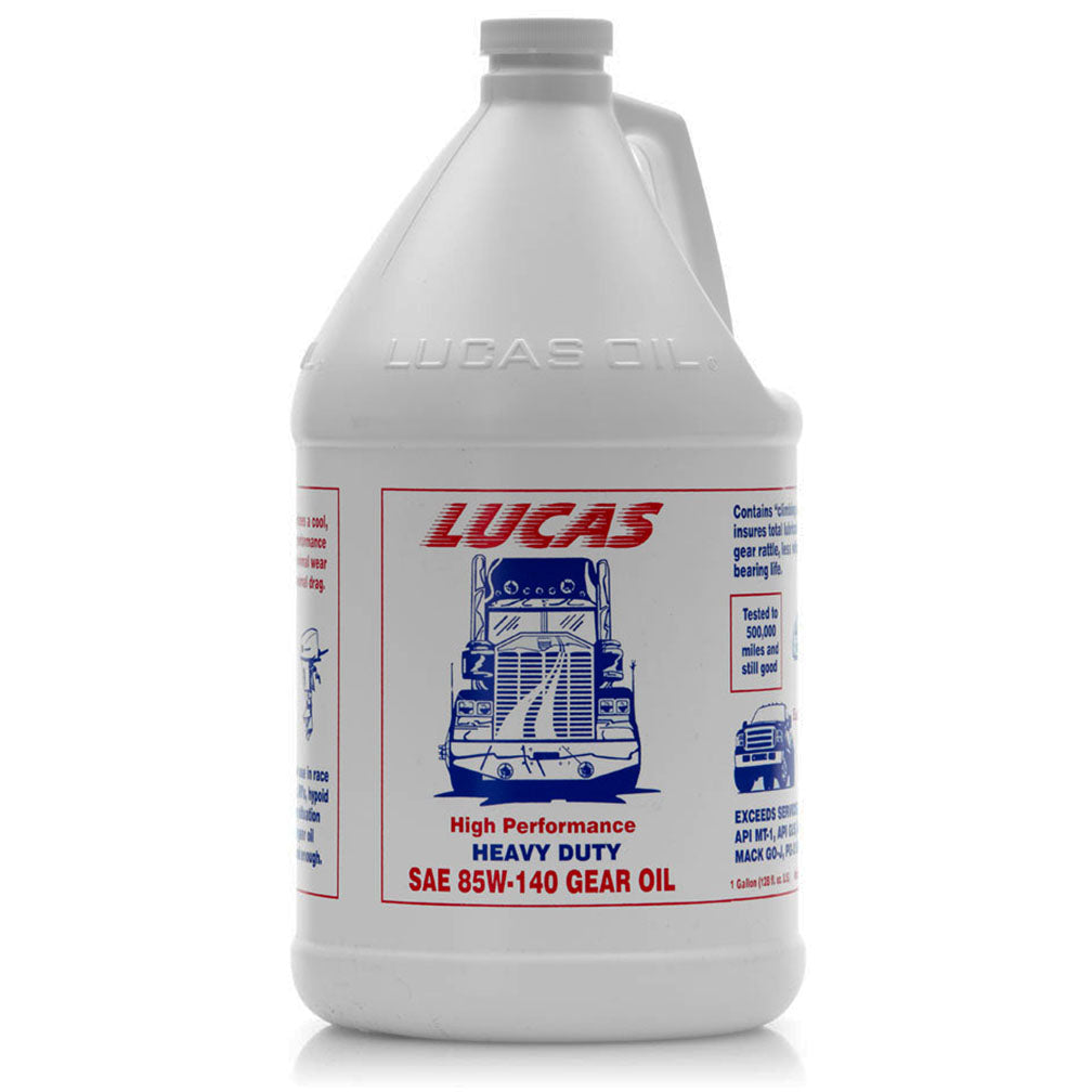 Lucas Oil Sae 85w-140 Plus H/d Gear Oil 1 Gallon