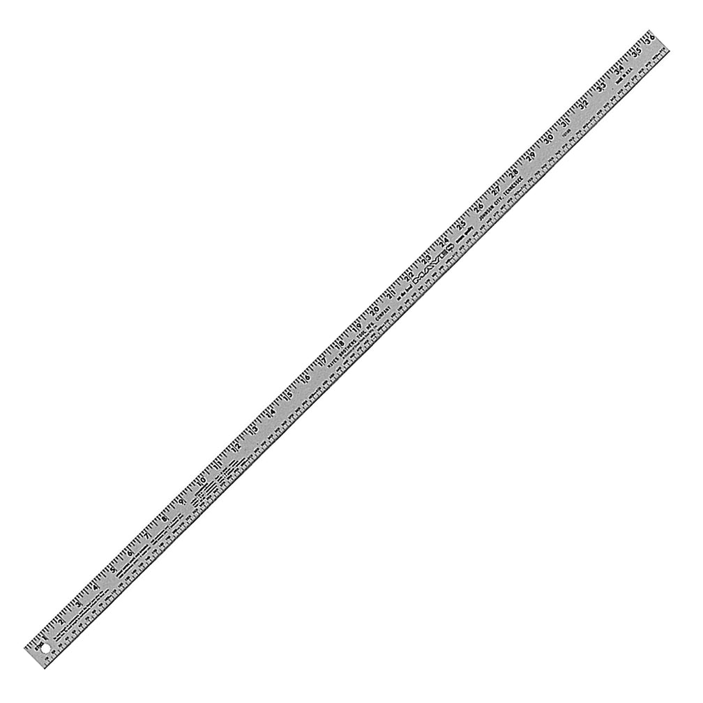 Mayes 36 Inch X 1 Inch Aluminum Ruler